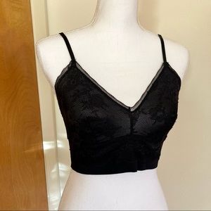 Black lace Victorias Secret bralette